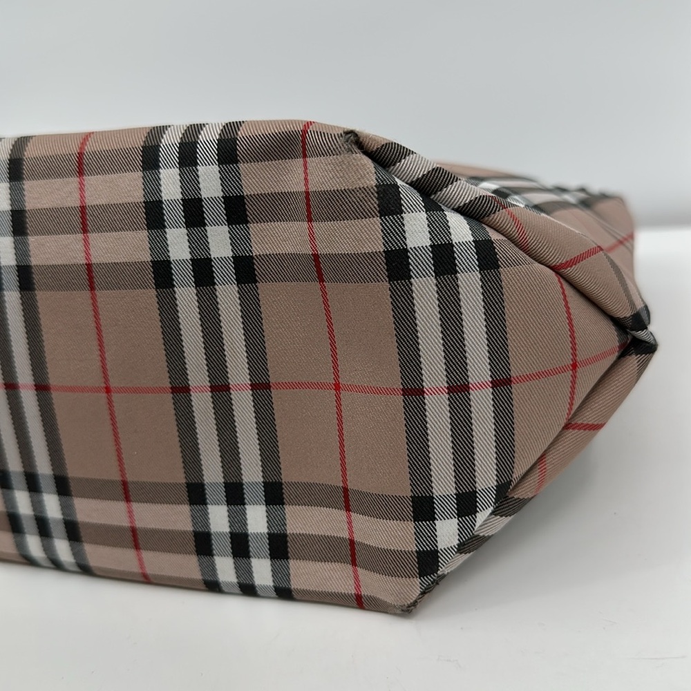 Authenticated Burberry Nova Check Tote Mini Handbag - Picture 12 of 17